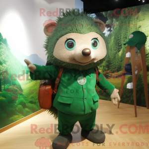 Forest Green Hedgehog...