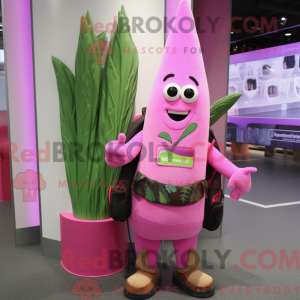Rosa asparges máscara...