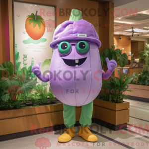Lavendel melon maskot...