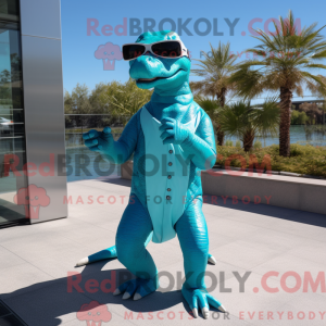 Turquoise Iguanodon...