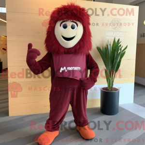Disfraz de mascota Maroon...