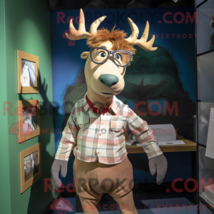 Costume de mascotte d élan...