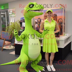 Lime Green Velociraptor...