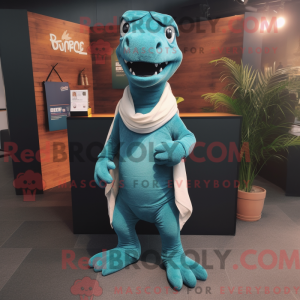 Blauwgroen Tyrannosaurus...