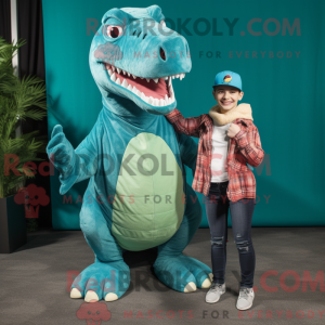 Blågrön Tyrannosaurus...