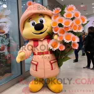 Costume mascotte de bouquet...