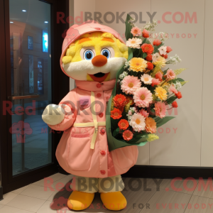 Costume mascotte de bouquet...
