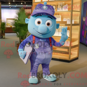 Disfraz de mascota Purple...