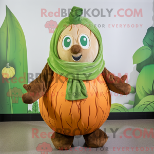 Oliven gresskar maskot...