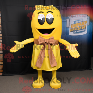 Yellow Bbq Ribs mascot...