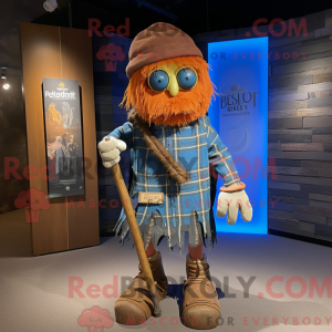 Rust bagpipe maskot drakt...