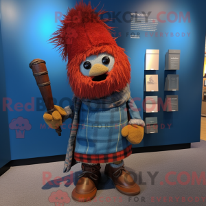 Rust bagpipe maskot drakt...