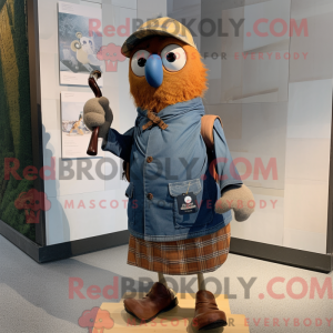 Rust bagpipe maskot drakt...