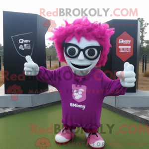 Postava maskota Magenta...