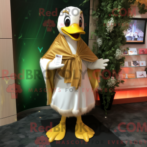 Maskottchenkostüm Gold...