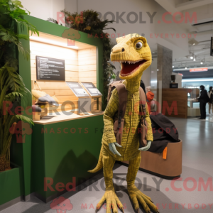 Coelophysis maskot kostume...