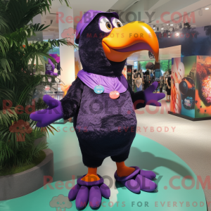 Purple Toucan mascot...