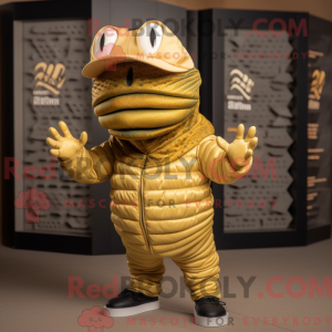Gull Trilobite maskot drakt...