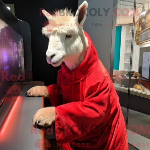 Red Angora Goat...