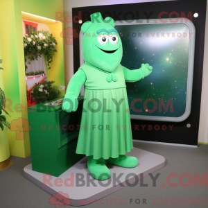 Disfraz de mascota de Green...