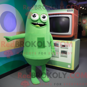 Figura de máscara de TV...