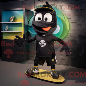 Figura de máscara de skate...