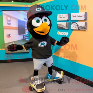Figura de máscara de skate...