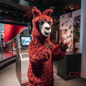 Costume de mascotte de lama...