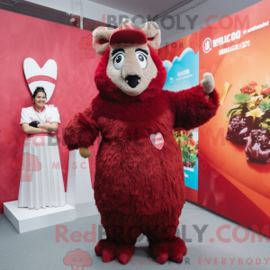 Costume de mascotte de lama...