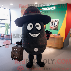 Personaggio mascotte Black...