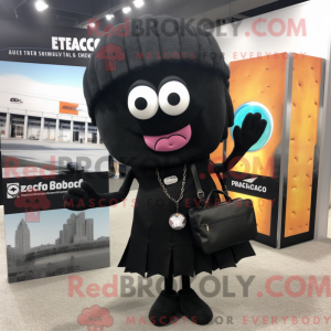 Personaggio mascotte Black...