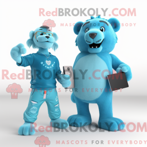 Cyan Smilodon...