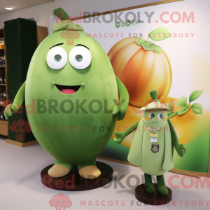 Olive Melon maskot...