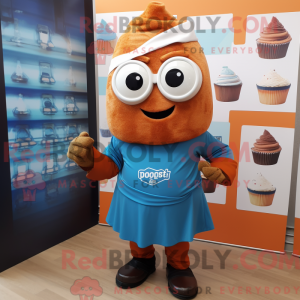 Rust Cupcake maskot kostume...