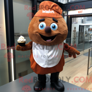 Rust Cupcake maskot kostume...