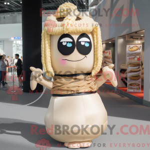 Costume mascotte de sushi...