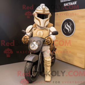 Cream Spartan Soldier...