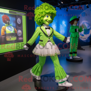 Lime Green Irish Dancer...