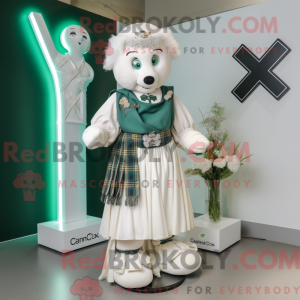 Costume mascotte de croix...