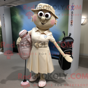 Mascotte de sac de golf...