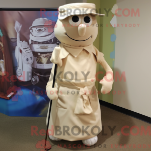 Figura de máscara de saco...
