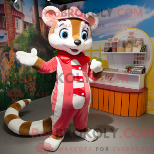 Weasel mascot costume...