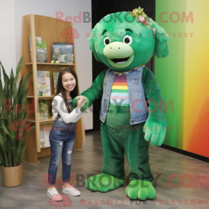 Forest Green Rainbow maskot...