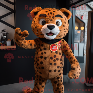 Máscara Rust Leopard com...