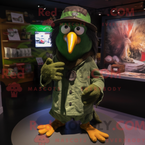 Olive Crow maskot kostume...