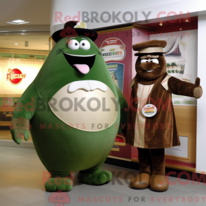 Maskottchenkostüm Olive...
