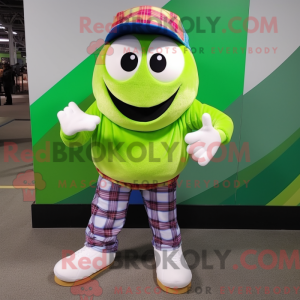 Lime Green Baseball Ball...
