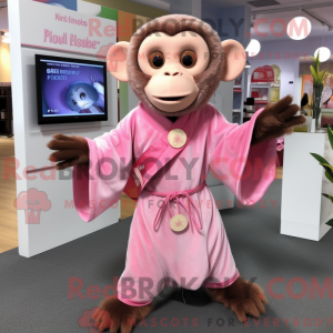 Mascotte de singe capucin...