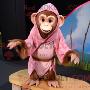 Maskottchenkostüm Pinker...