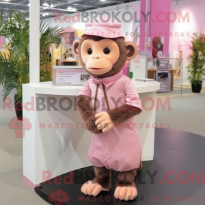 Maskottchenkostüm Pinker...